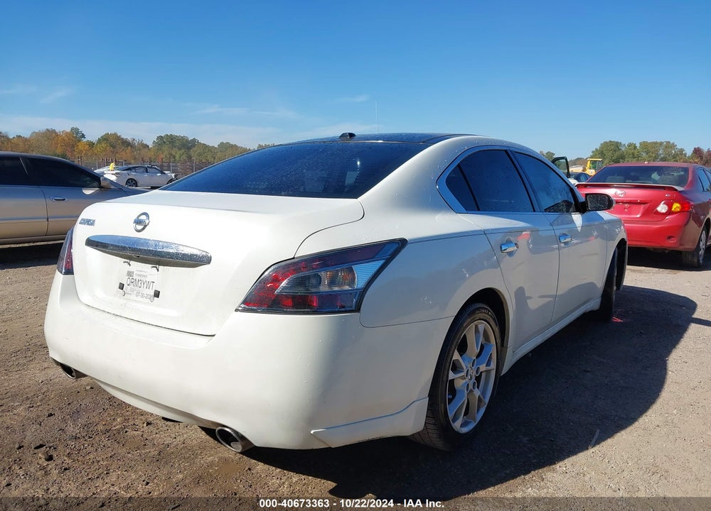 2014 NISSAN MAXIMA 3.5 SV VIN: 1N4AA5AP1EC441397