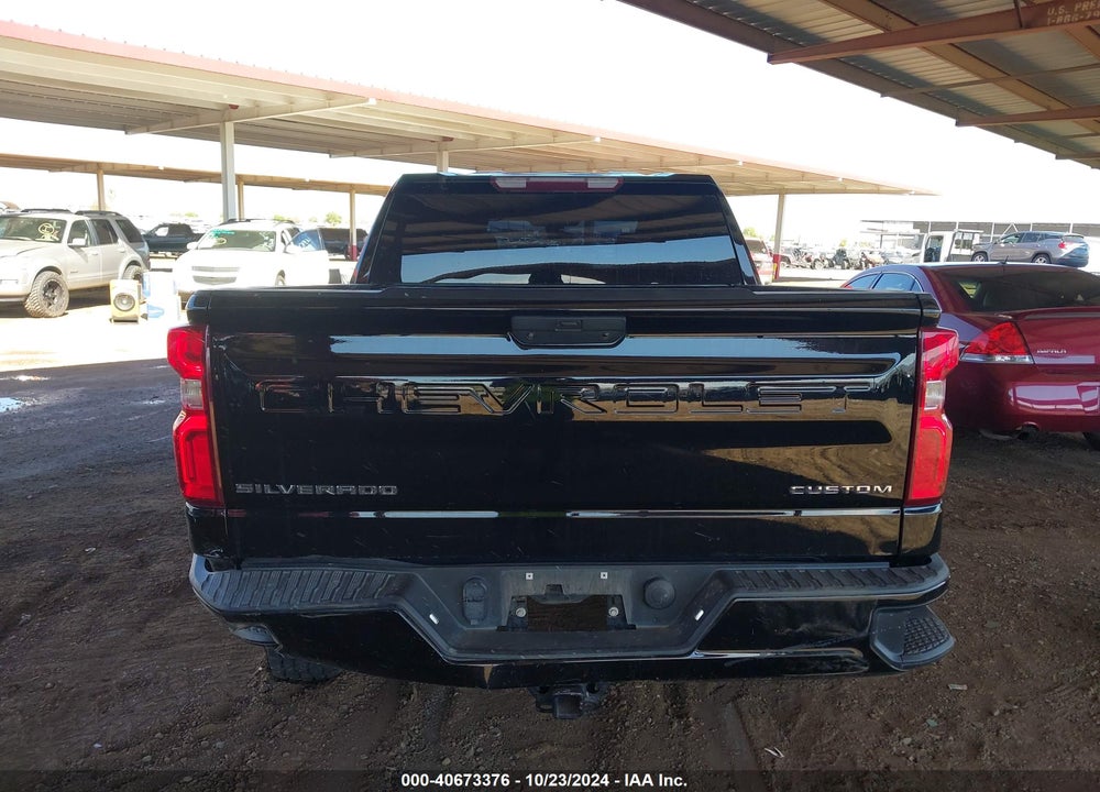 2021 CHEVROLET SILVERADO 1500 2WD SHORT BED CUSTOM VIN: 3GCPWBEK1MG414196