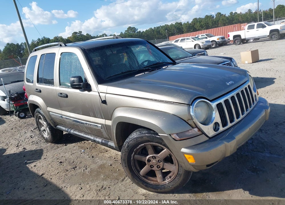 2006 JEEP LIBERTY LIMITED EDITION VIN: 1J4GL58K76W285210