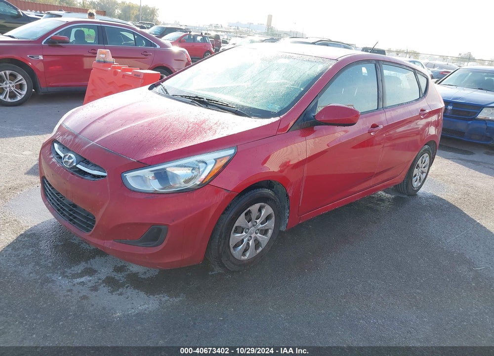 2017 HYUNDAI ACCENT SE VIN: KMHCT5AE8HU335423