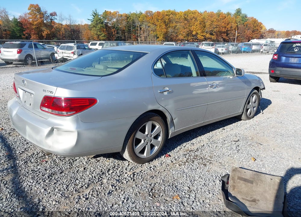 2005 LEXUS ES 330 VIN: JTHBA30G055138988