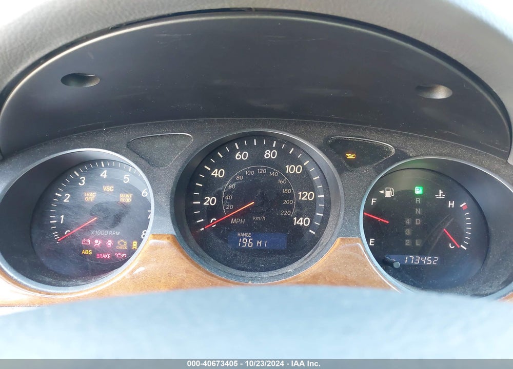 2005 LEXUS ES 330 VIN: JTHBA30G055138988