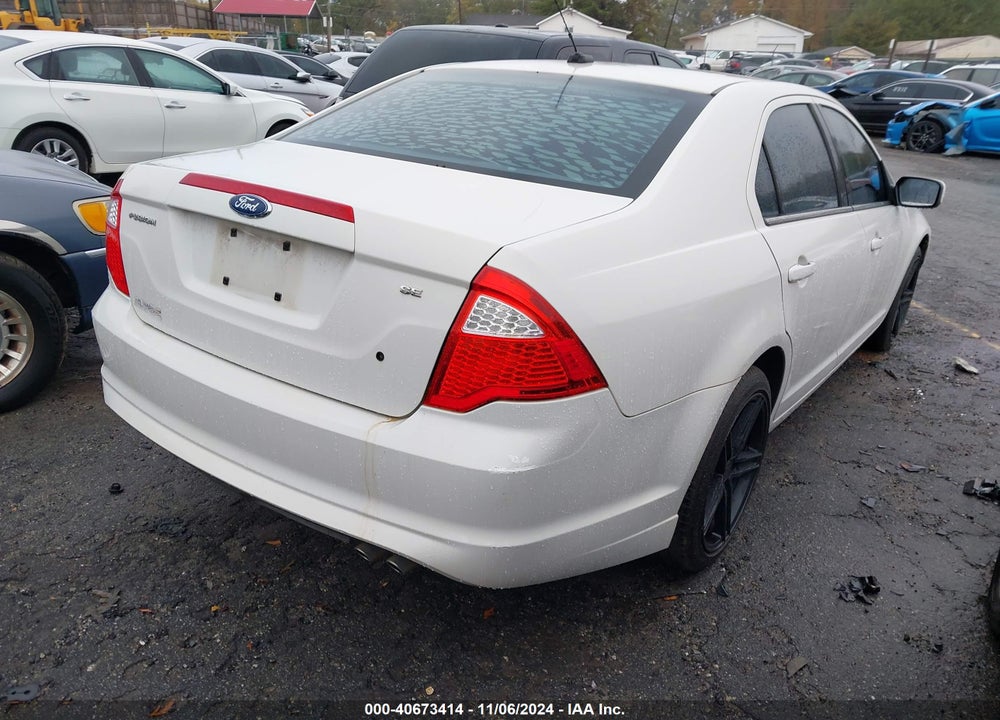 2010 FORD FUSION SE VIN: 3FAHP0HA1AR231668