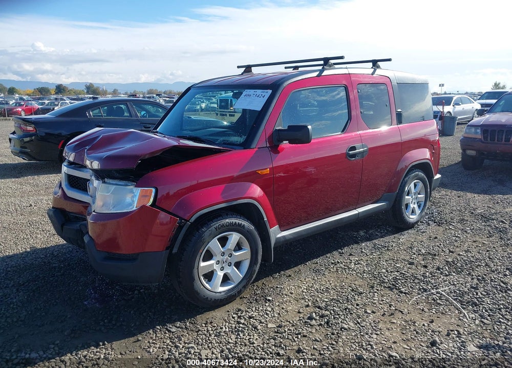 2009 HONDA ELEMENT EX VIN: 5J6YH28779L004108