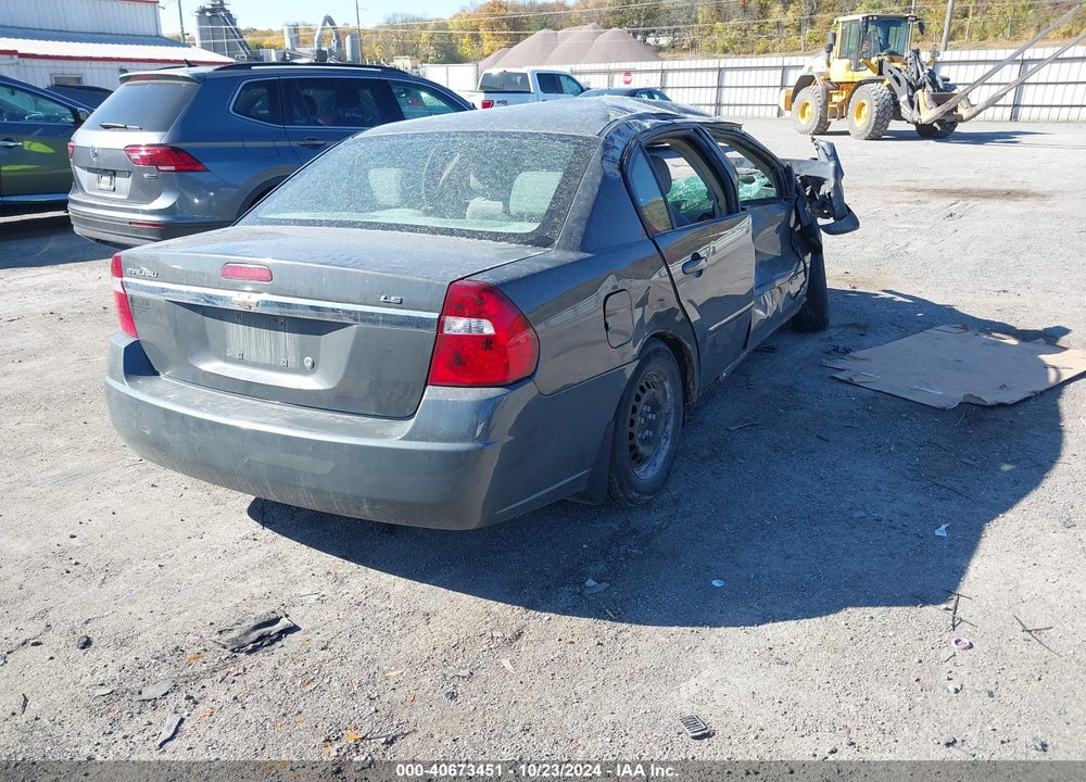 2007 CHEVROLET MALIBU LS VIN: 1G1ZS58F17F109431