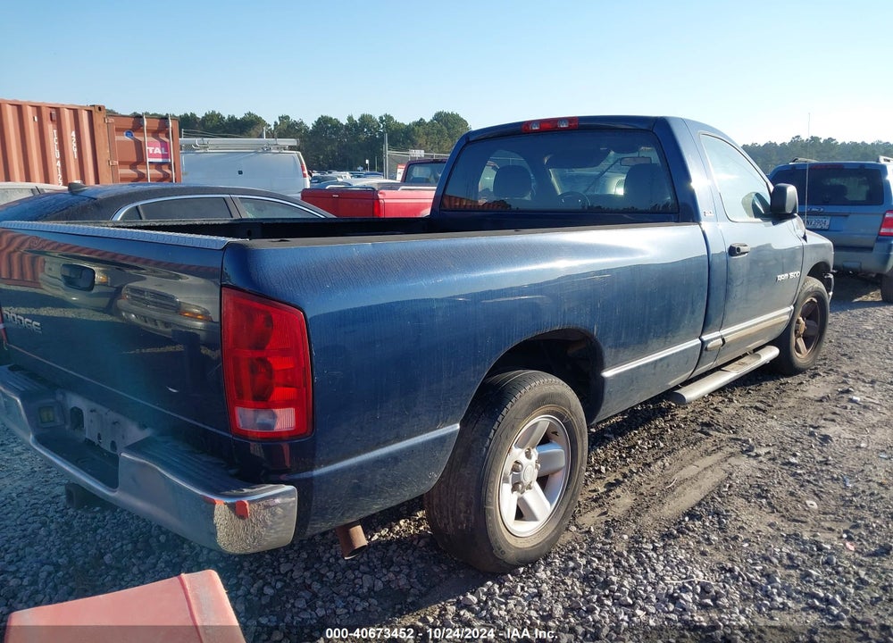 2002 DODGE RAM 1500 ST VIN: 1D7HA16N62J131123