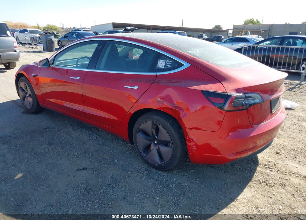 2020 TESLA MODEL 3 STANDARD RANGE PLUS REAR-WHEEL DRIVE/STANDARD RANGE REAR-WHEEL DRIVE VIN: 5YJ3E1EA0LF718708