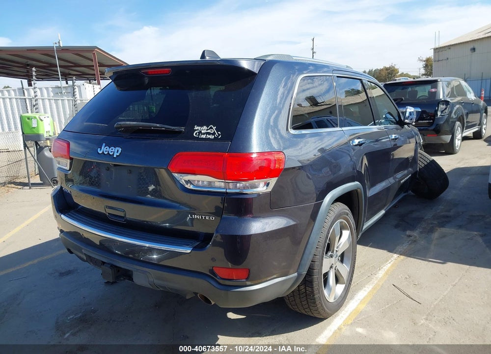 2014 JEEP GRAND CHEROKEE LIMITED VIN: 1C4RJFBG6EC190460