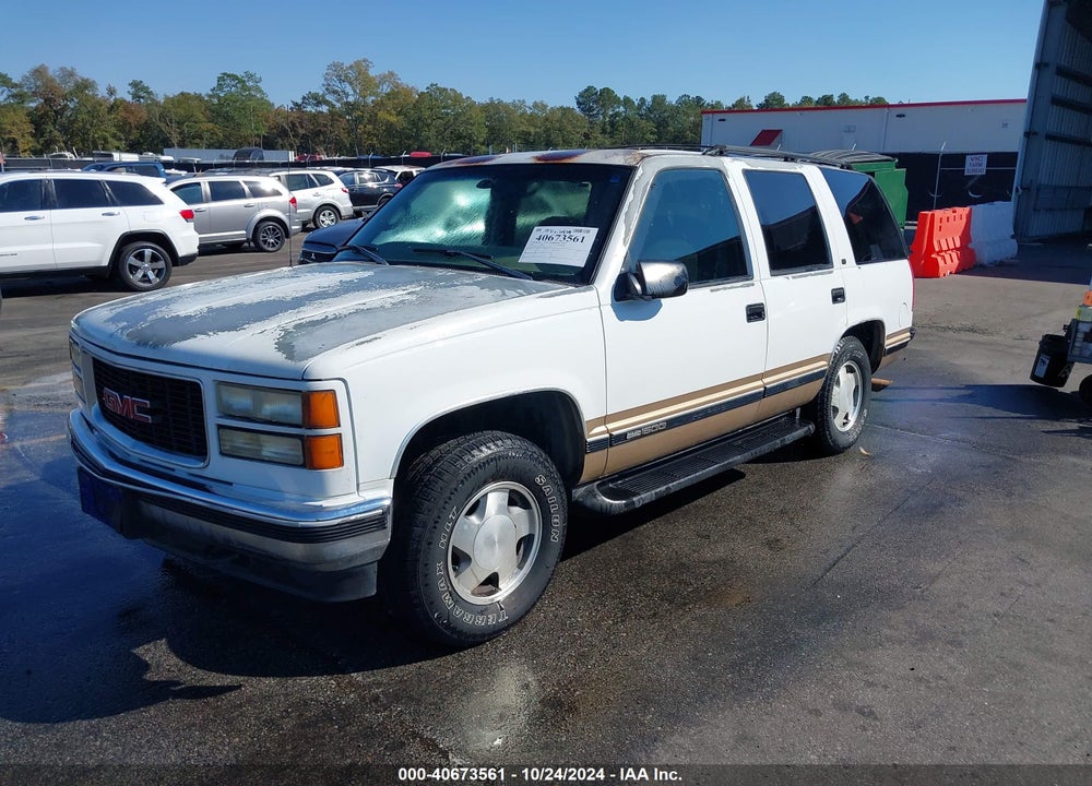 1999 GMC YUKON SLE VIN: 1GKEK13R4XJ718658
