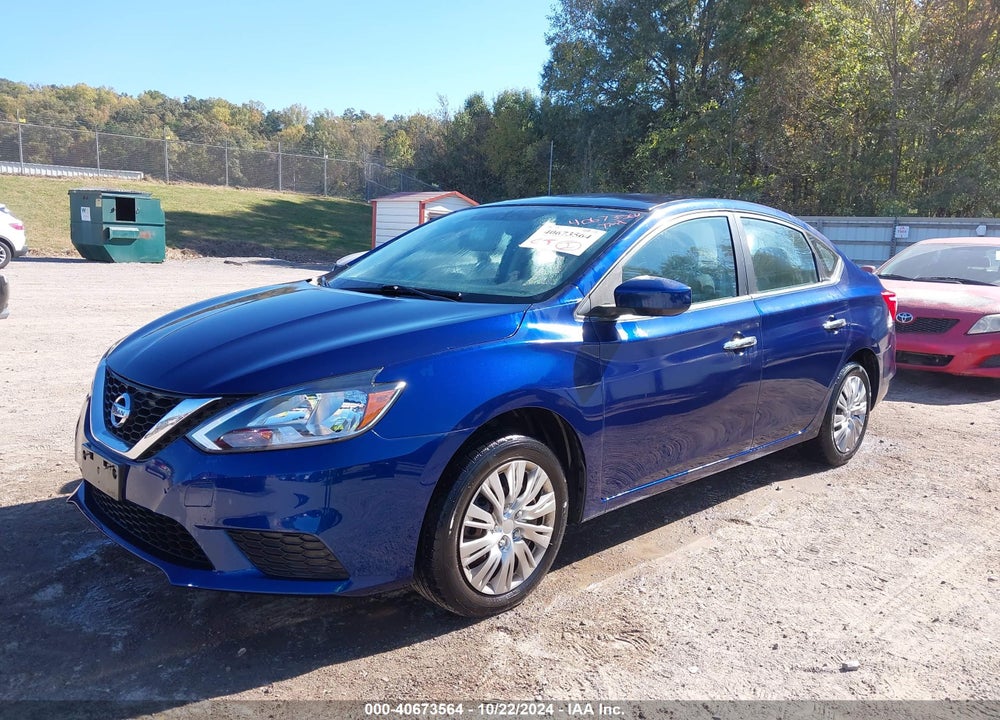 2016 NISSAN SENTRA SV VIN: 3N1AB7AP4GY222952