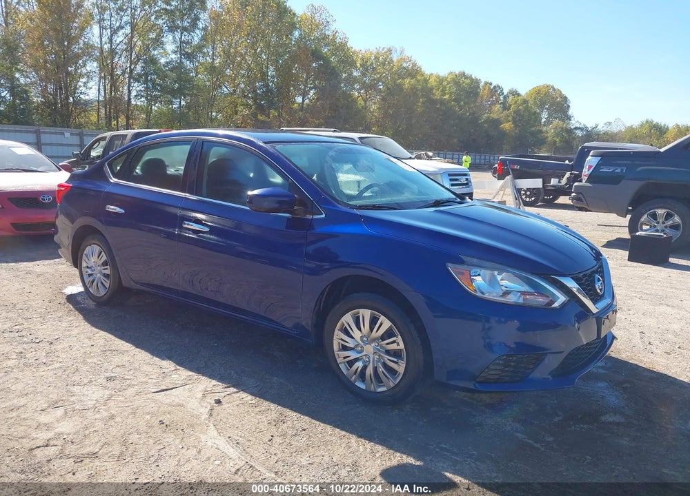2016 NISSAN SENTRA SV VIN: 3N1AB7AP4GY222952