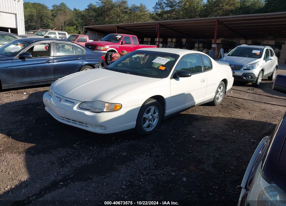 2003 CHEVROLET MONTE CARLO LS VIN: 2G1WW12E139128533