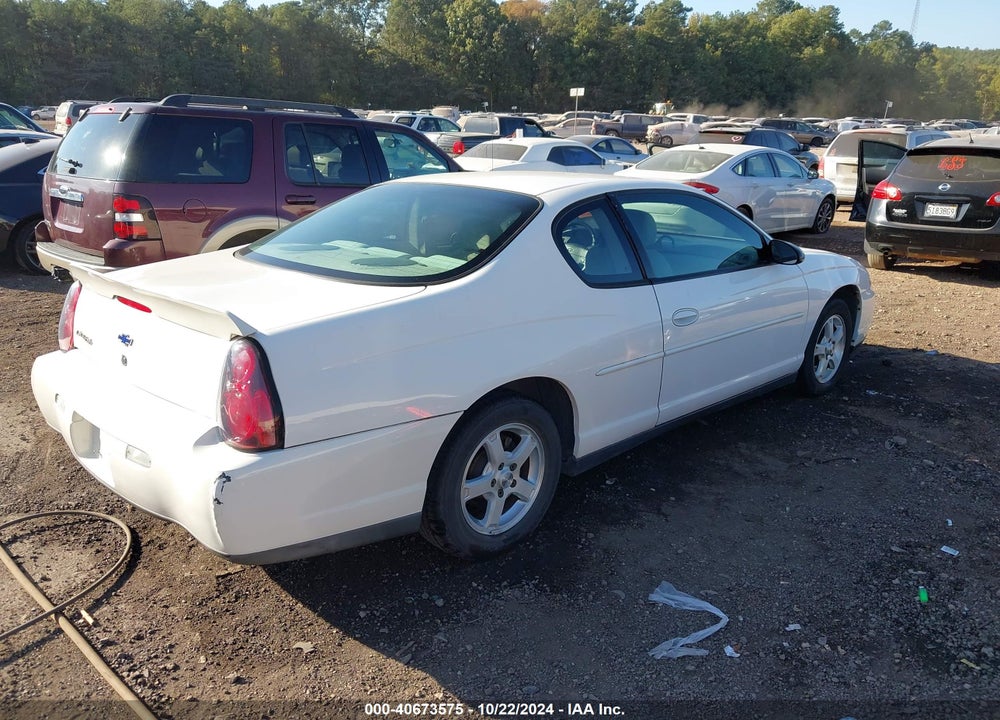 2003 CHEVROLET MONTE CARLO LS VIN: 2G1WW12E139128533