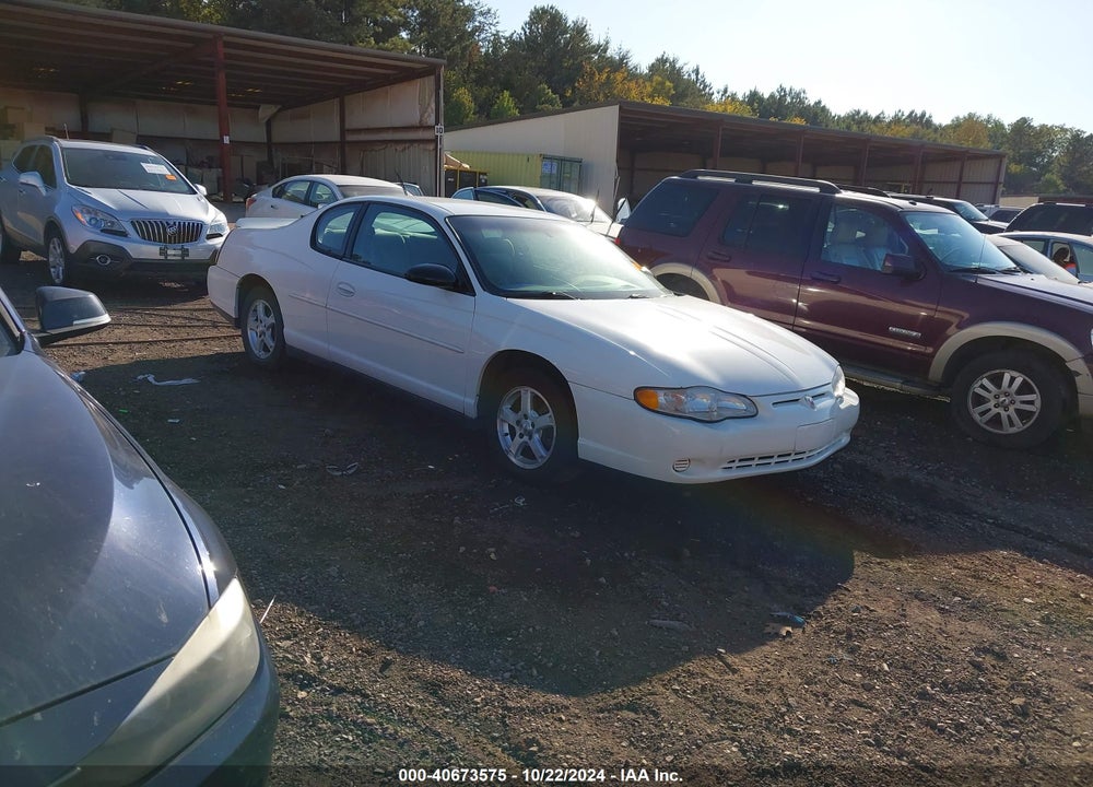 2003 CHEVROLET MONTE CARLO LS VIN: 2G1WW12E139128533