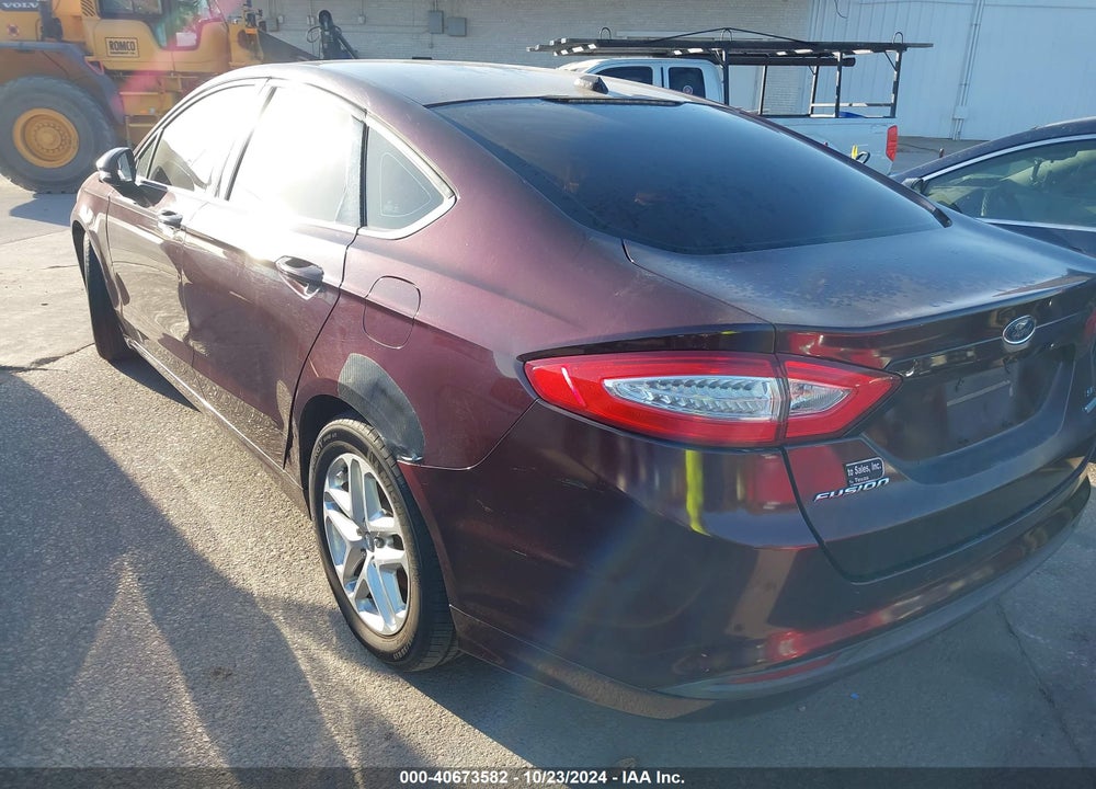 2013 FORD FUSION SE VIN: 3FA6P0HR4DR135292