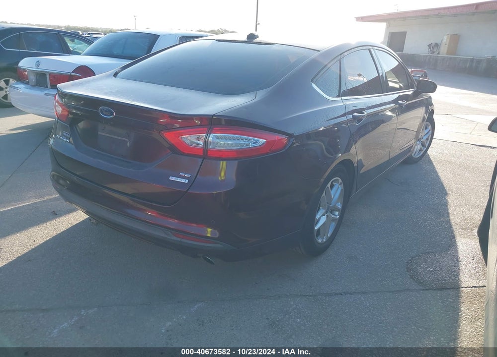 2013 FORD FUSION SE VIN: 3FA6P0HR4DR135292