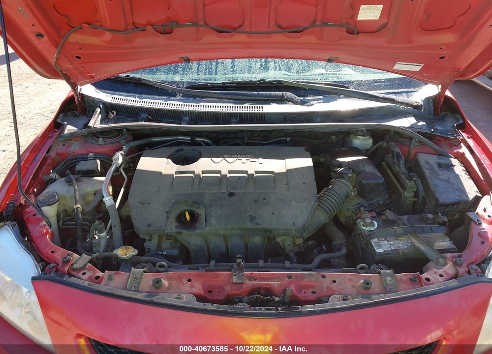 2010 TOYOTA COROLLA LE VIN: 2T1BU4EE5AC274522