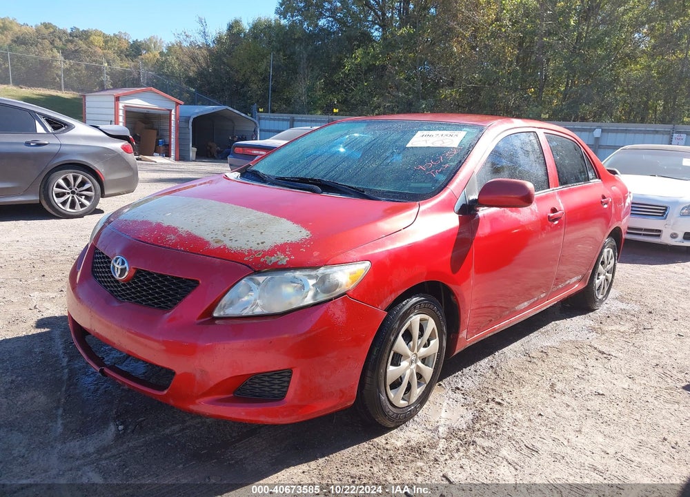 2010 TOYOTA COROLLA LE VIN: 2T1BU4EE5AC274522