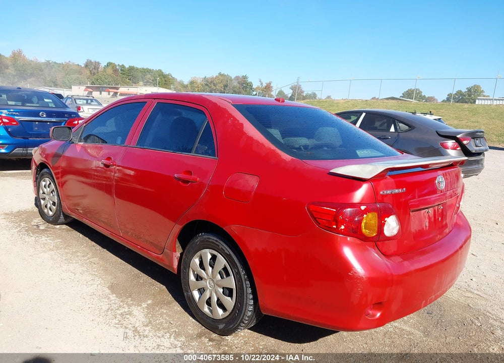 2010 TOYOTA COROLLA LE VIN: 2T1BU4EE5AC274522