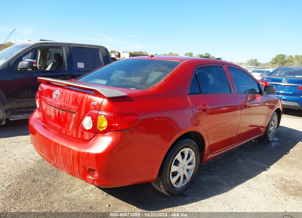 2010 TOYOTA COROLLA LE VIN: 2T1BU4EE5AC274522