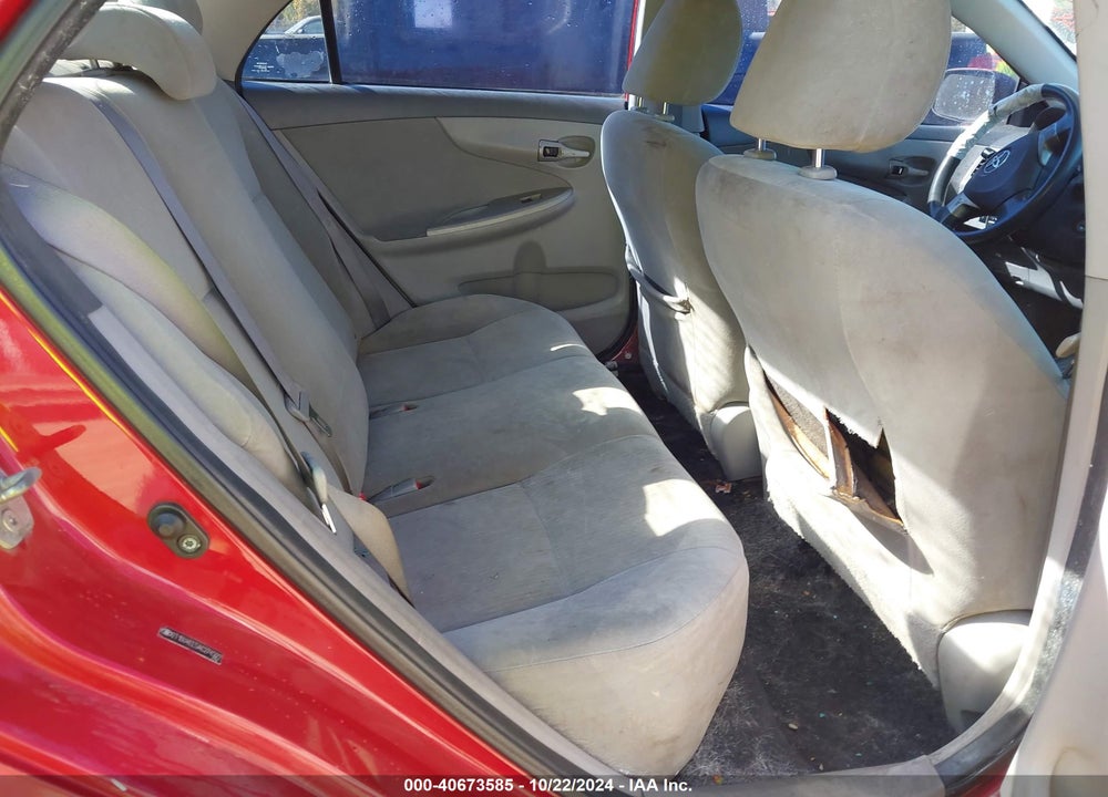 2010 TOYOTA COROLLA LE VIN: 2T1BU4EE5AC274522
