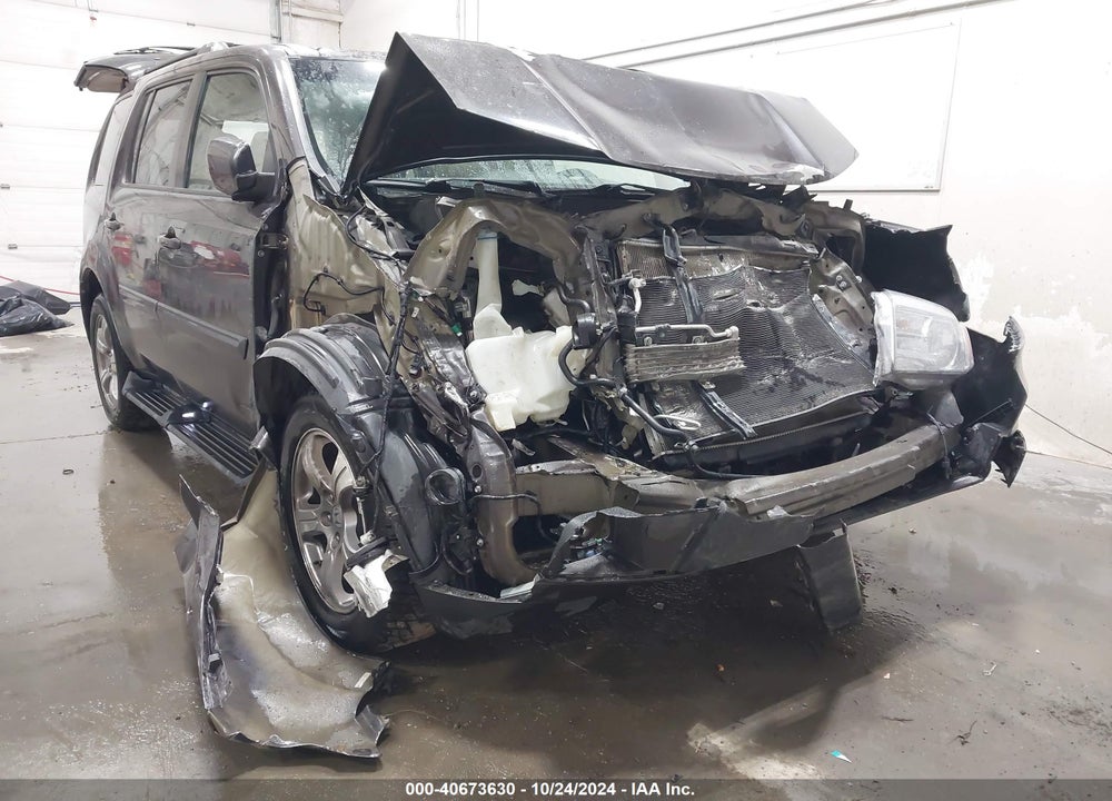 2013 HONDA PILOT EX-L VIN: 5FNYF4H57DB026353