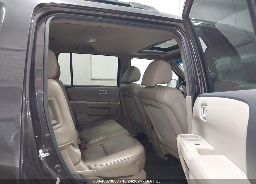 2013 HONDA PILOT EX-L VIN: 5FNYF4H57DB026353