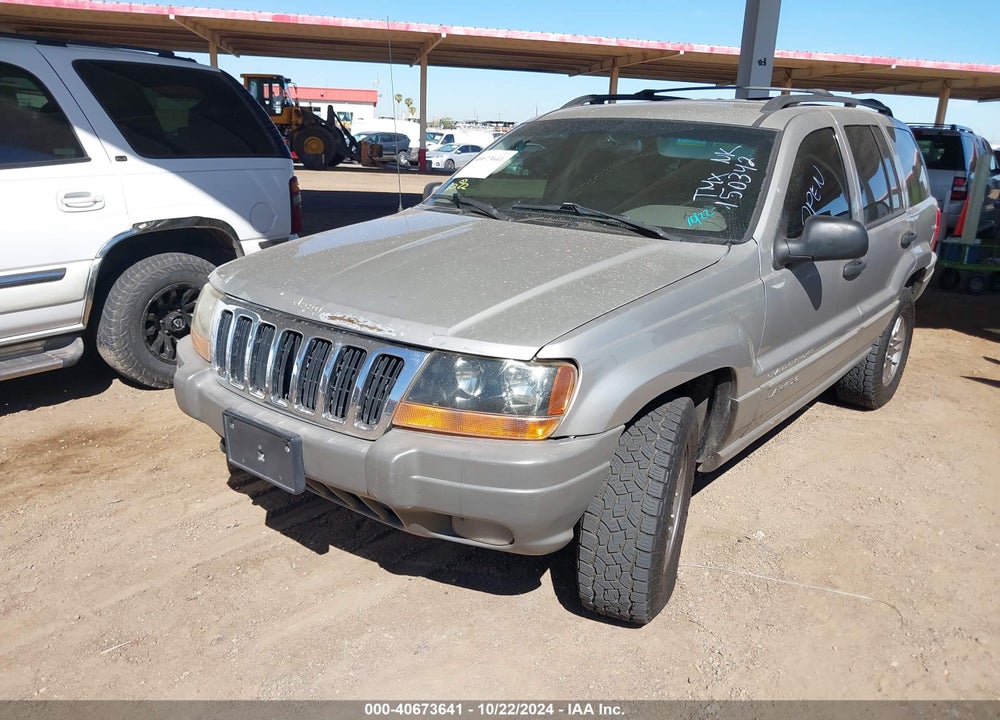2002 JEEP GRAND CHEROKEE LAREDO VIN: 1J4GW48N82C150342