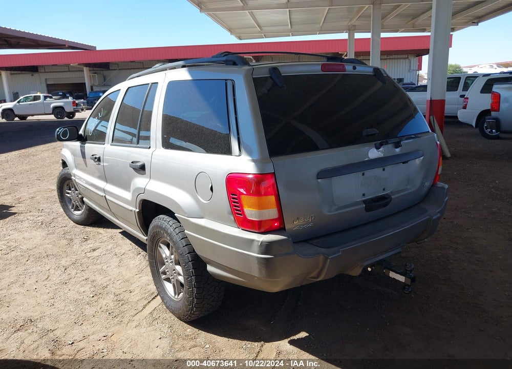 2002 JEEP GRAND CHEROKEE LAREDO VIN: 1J4GW48N82C150342