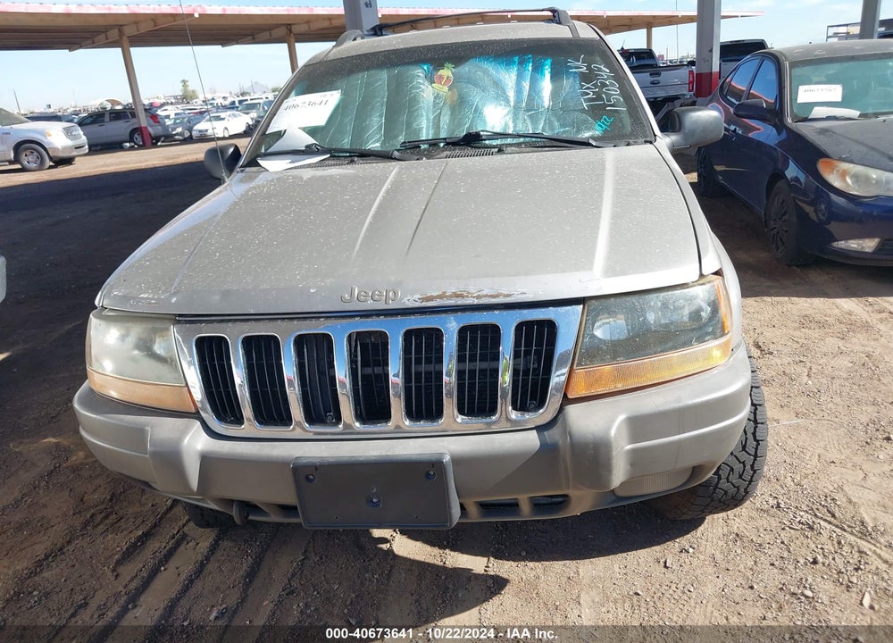2002 JEEP GRAND CHEROKEE LAREDO VIN: 1J4GW48N82C150342