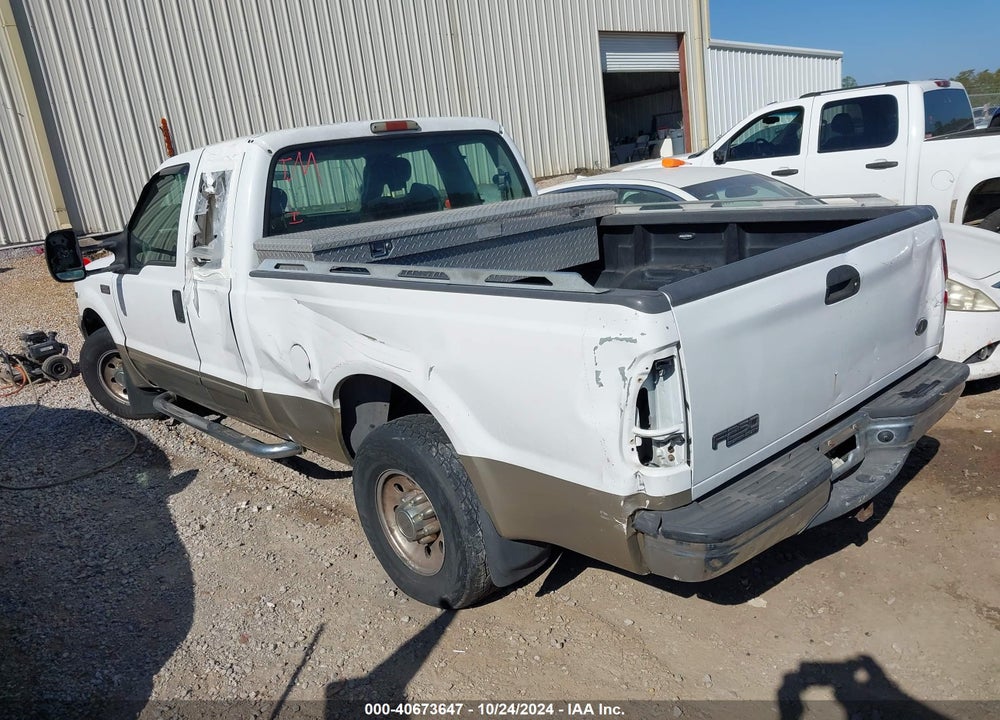 2001 FORD F-250 LARIAT/XL/XLT VIN: 1FTNX20S61EB66610