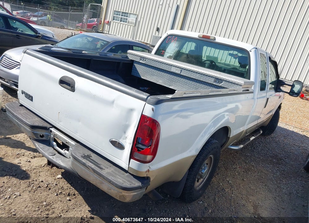 2001 FORD F-250 LARIAT/XL/XLT VIN: 1FTNX20S61EB66610