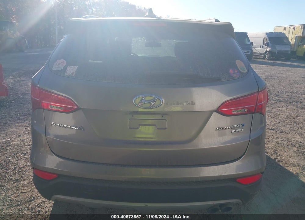 2014 HYUNDAI SANTA FE SPORT 2.0L TURBO VIN: 5XYZWDLA9EG185197