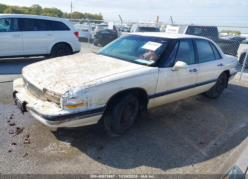 1992 BUICK LESABRE CUSTOM VIN: 1G4HP53L7NH551144