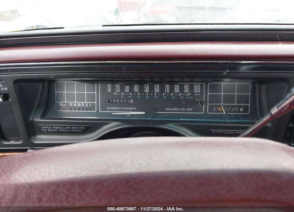 1992 BUICK LESABRE CUSTOM VIN: 1G4HP53L7NH551144