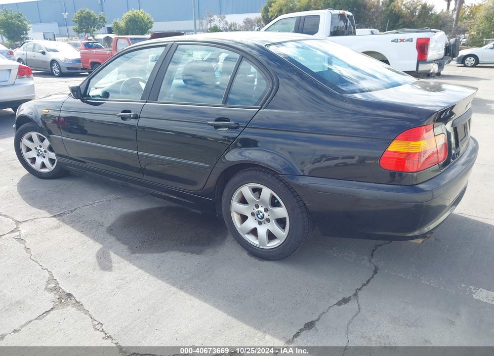 2003 BMW 325I VIN: WBAET37483NJ38817