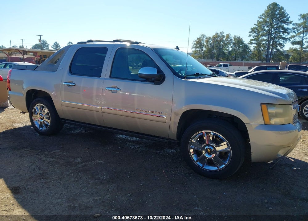 2009 CHEVROLET AVALANCHE 1500 LTZ VIN: 3GNEC32039G161499