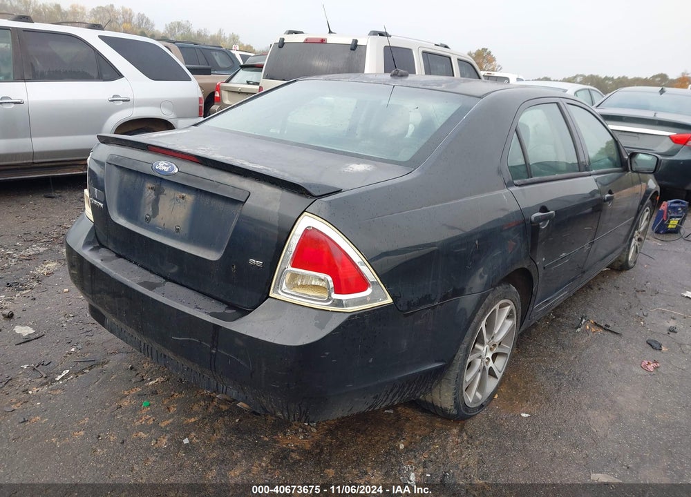 2009 FORD FUSION SE VIN: 3FAHP07Z19R170373