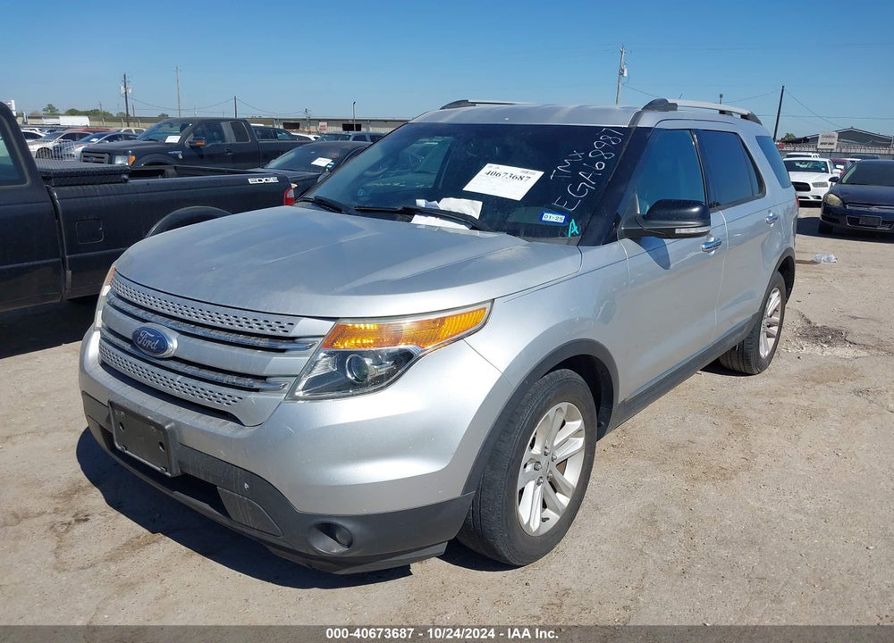 2014 FORD EXPLORER XLT VIN: 1FM5K7D81EGA68987