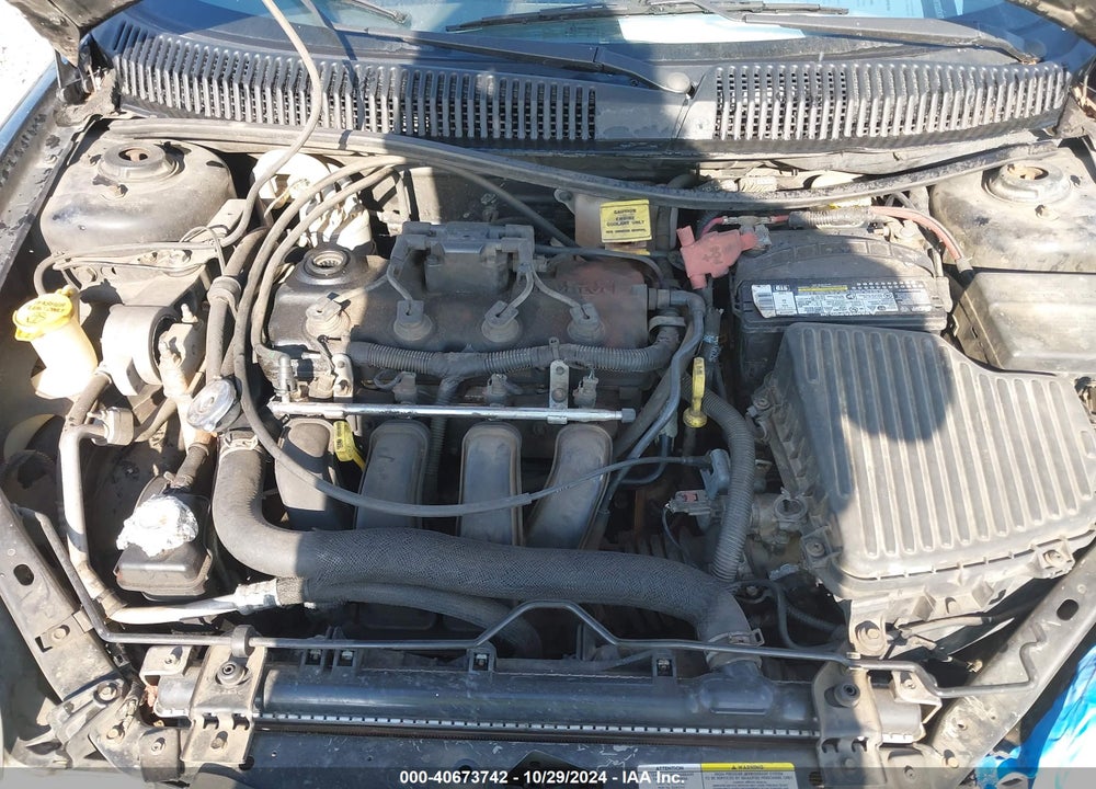2002 DODGE NEON VIN: 1B3ES26C42D513780