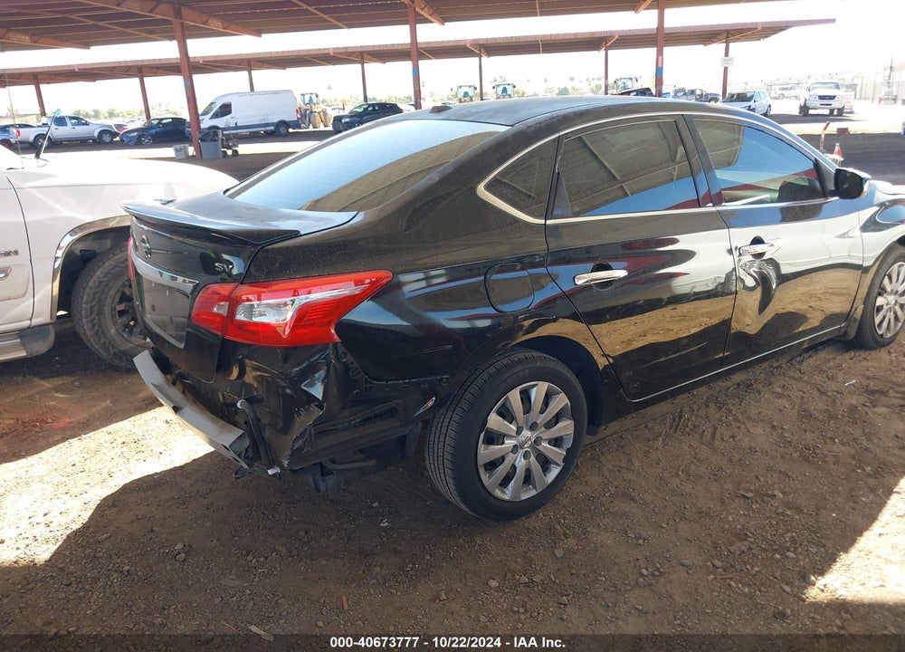 2016 NISSAN SENTRA SV VIN: 3N1AB7AP4GY309217