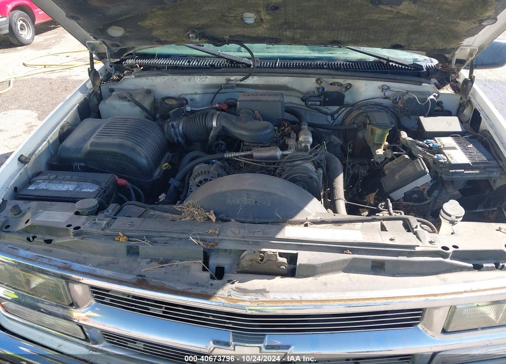 1997 CHEVROLET C1500 FLEETSIDE VIN: 1GBEC19R0VE227577