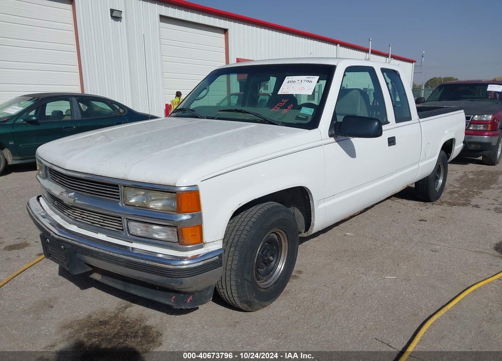 1997 CHEVROLET C1500 FLEETSIDE VIN: 1GBEC19R0VE227577