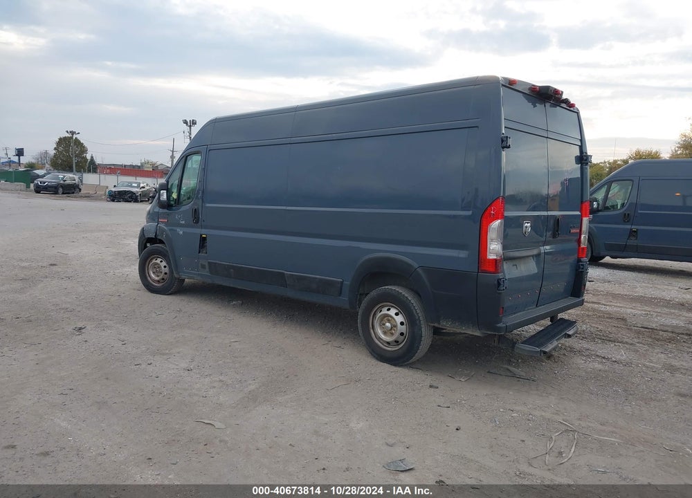 2019 RAM PROMASTER 2500 HIGH ROOF 159 WB VIN: 3C6TRVDG7KE520656