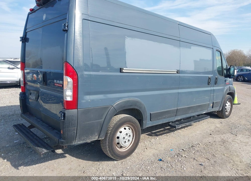 2019 RAM PROMASTER 2500 HIGH ROOF 159 WB VIN: 3C6TRVDG8KE515062
