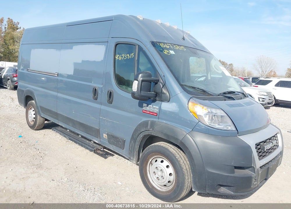 2019 RAM PROMASTER 2500 HIGH ROOF 159 WB VIN: 3C6TRVDG8KE515062