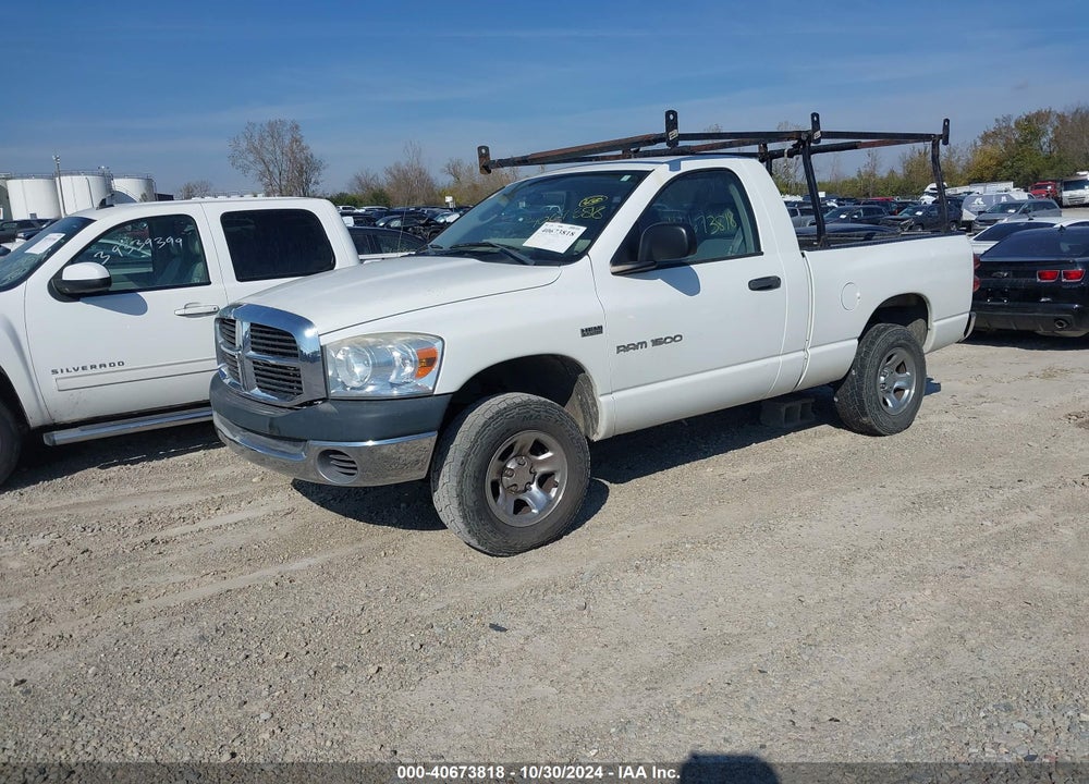 2007 DODGE RAM 1500 ST VIN: 1D7HU16217J604091