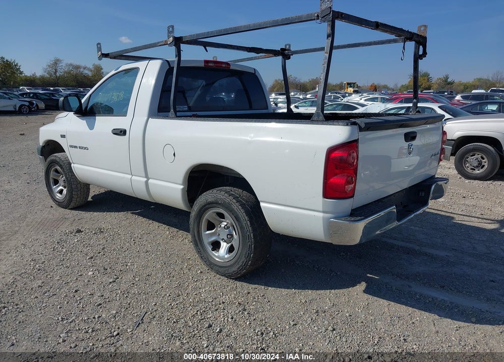 2007 DODGE RAM 1500 ST VIN: 1D7HU16217J604091