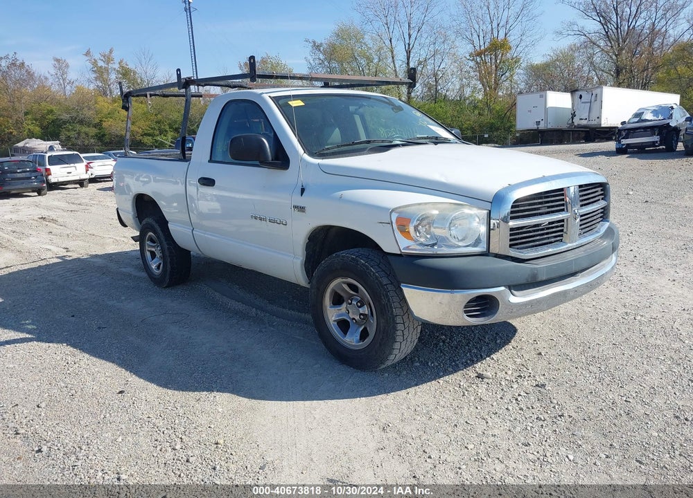 2007 DODGE RAM 1500 ST VIN: 1D7HU16217J604091