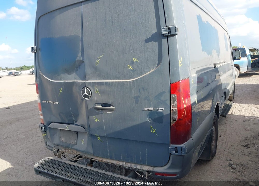 2019 MERCEDES-BENZ SPRINTER 2500 HIGH ROOF V6 VIN: WD4PF1CD6KP126560